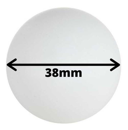 Miniatura Bolas / Bolinhas De Ping Pong Branca Pacote 1000 Unidades