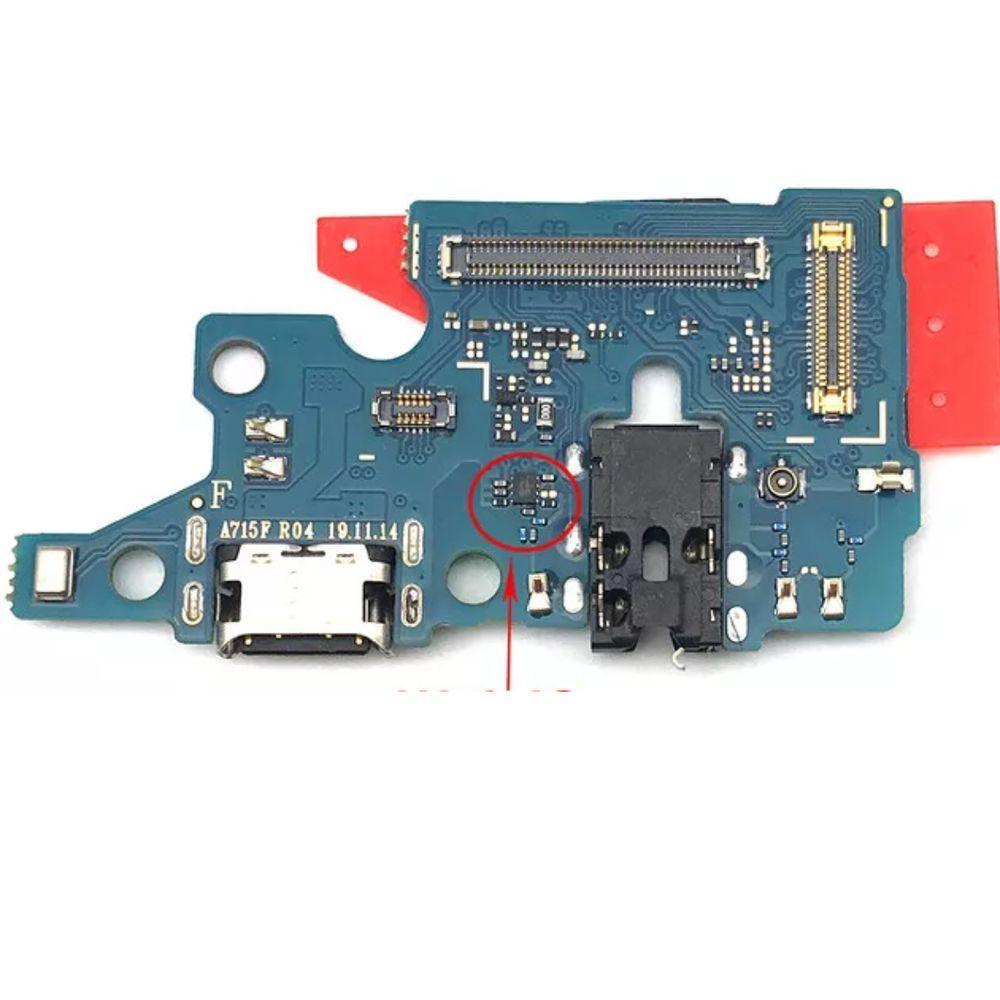 Miniatura Conector De Carga Flex Com Placa Completa Para A71 Sm-a715