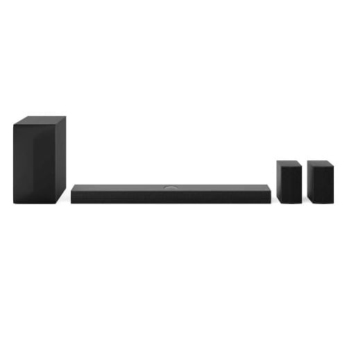 Miniatura Home Theater Soundbar LG S70TR 5.1.1 Bluetooth Dolby Atmos DTS X Caixas Traseiras Sem Fio AI Sound Pro WOW Sinergy HDMI 500W RMS
