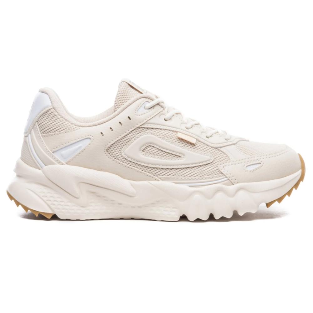 Miniatura Tênis Fila Venture Tracer 2 Feminino BEGE/BRANCO - 34