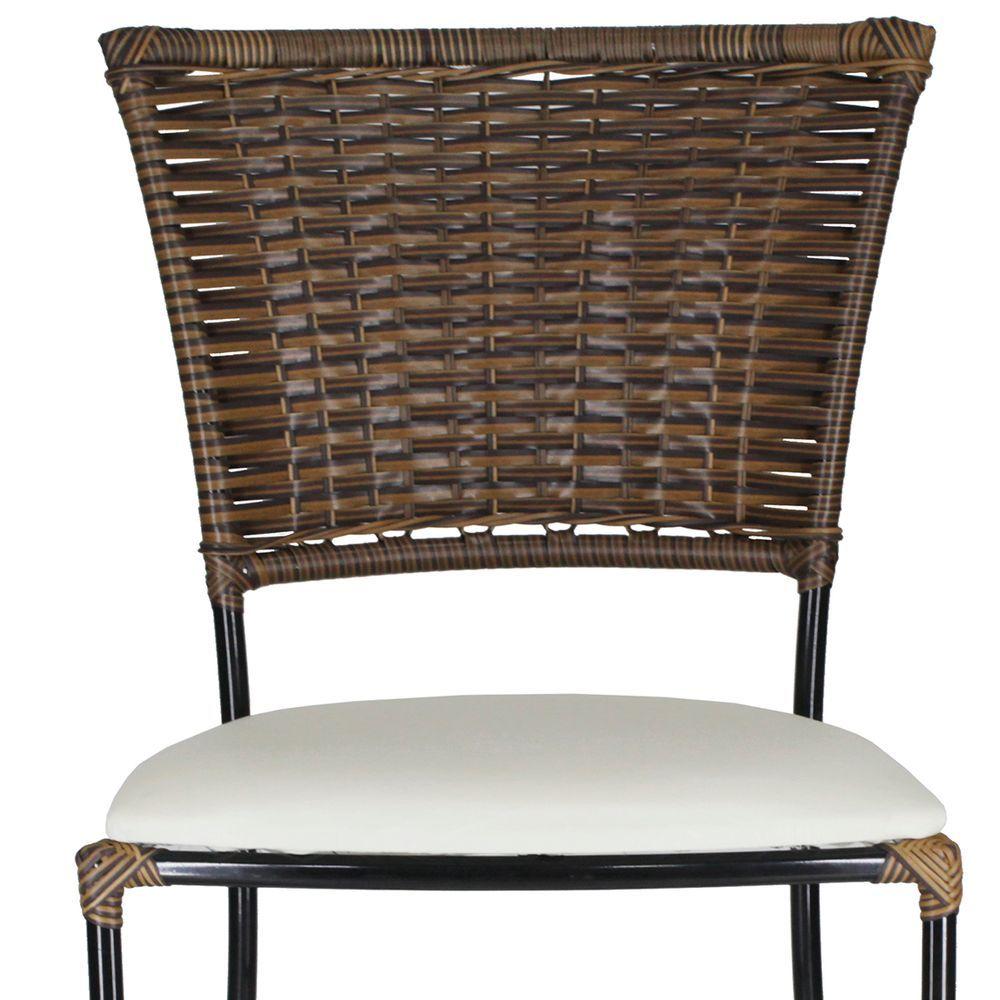 Miniatura Jogo De Cozinha Cadeiras Gramado Argila Ratan