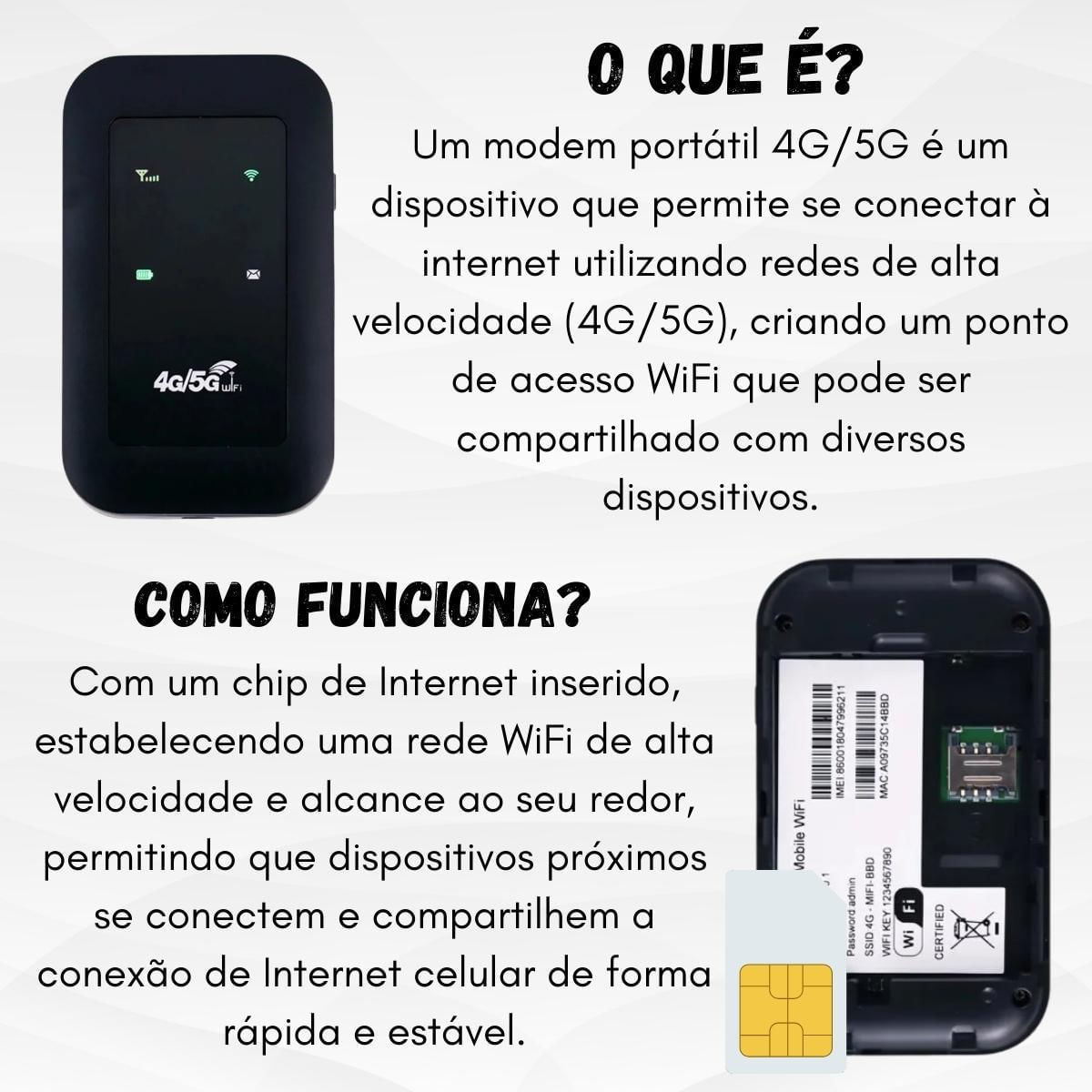 Miniatura Modem Roteador Wifi Portátil Sem Fio Amplificador Internet