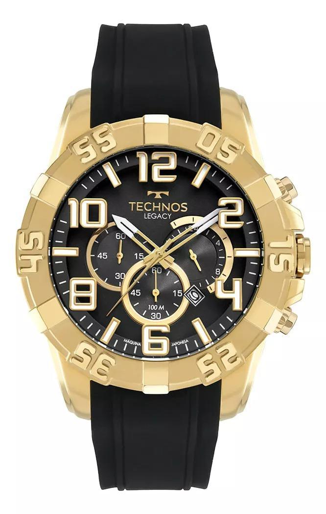 Miniatura Relógio Technos Masculino Legacy Dourado - Os20Iqu/2P