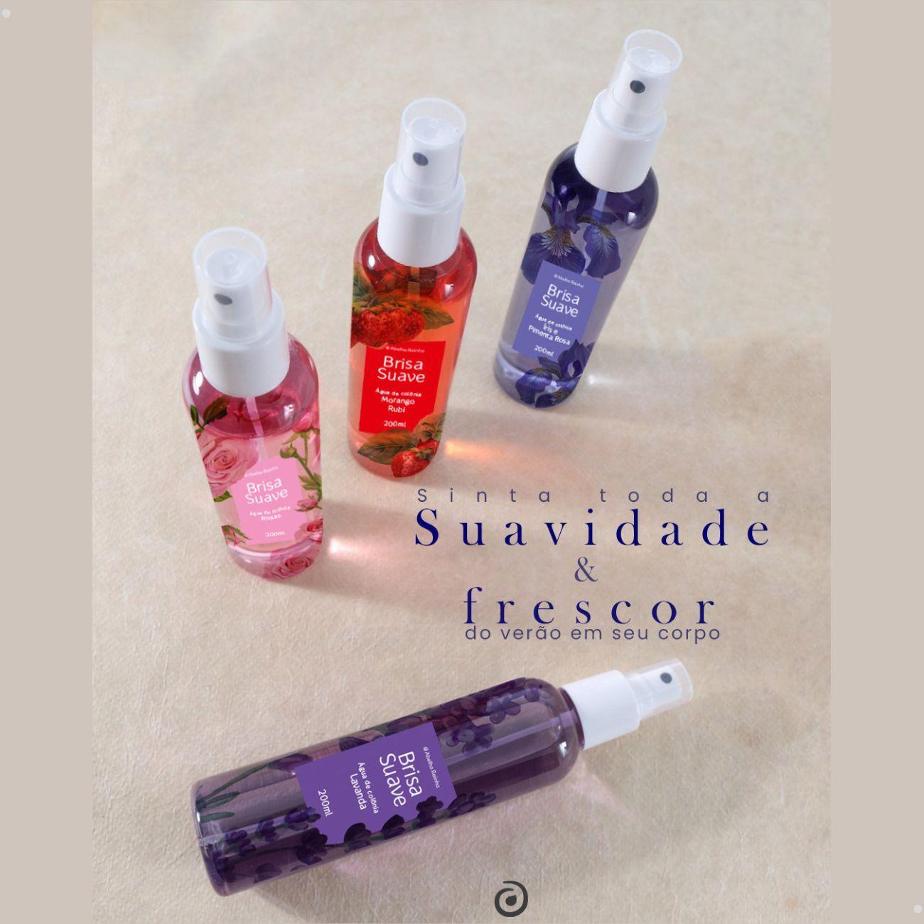 Miniatura Perfume Deo Colônia Brisa Suave Lavanda Pós Banho