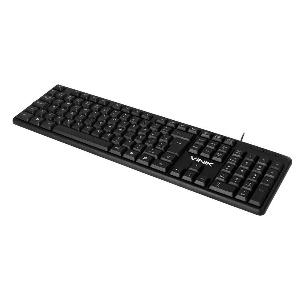 Miniatura Teclado Usb Corp Abnt2 Cabo 1.8m - Ct301