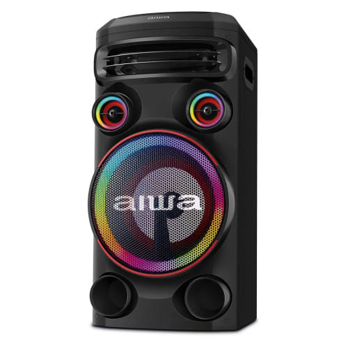 Miniatura Caixa De Som Aiwa Torre Bluetooth 1600w AWS-T1W-02