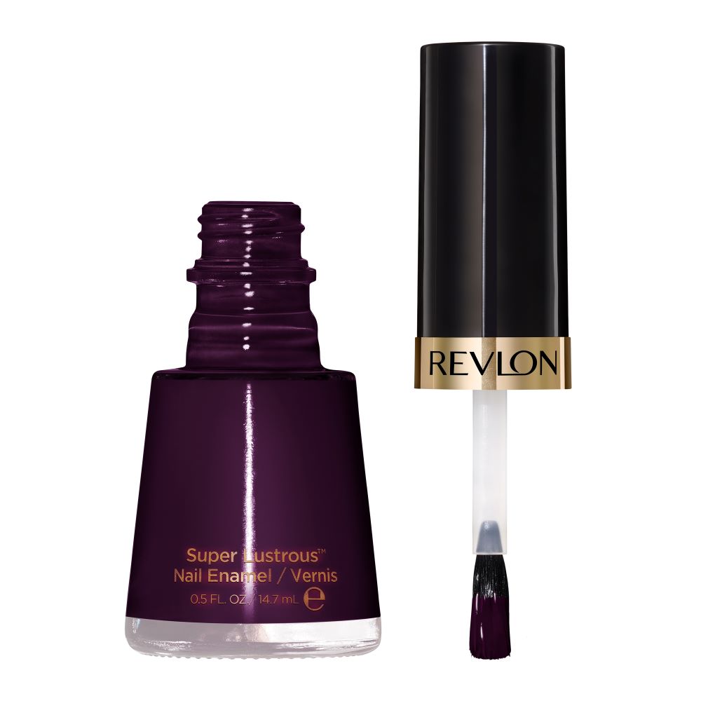 Miniatura Esmalte Revlon Super Lustrous Nail Enamel Renovation Black Cherry