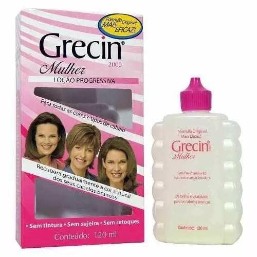 Miniatura Grecin 2000 Loção Progressiva Mulher 120ml