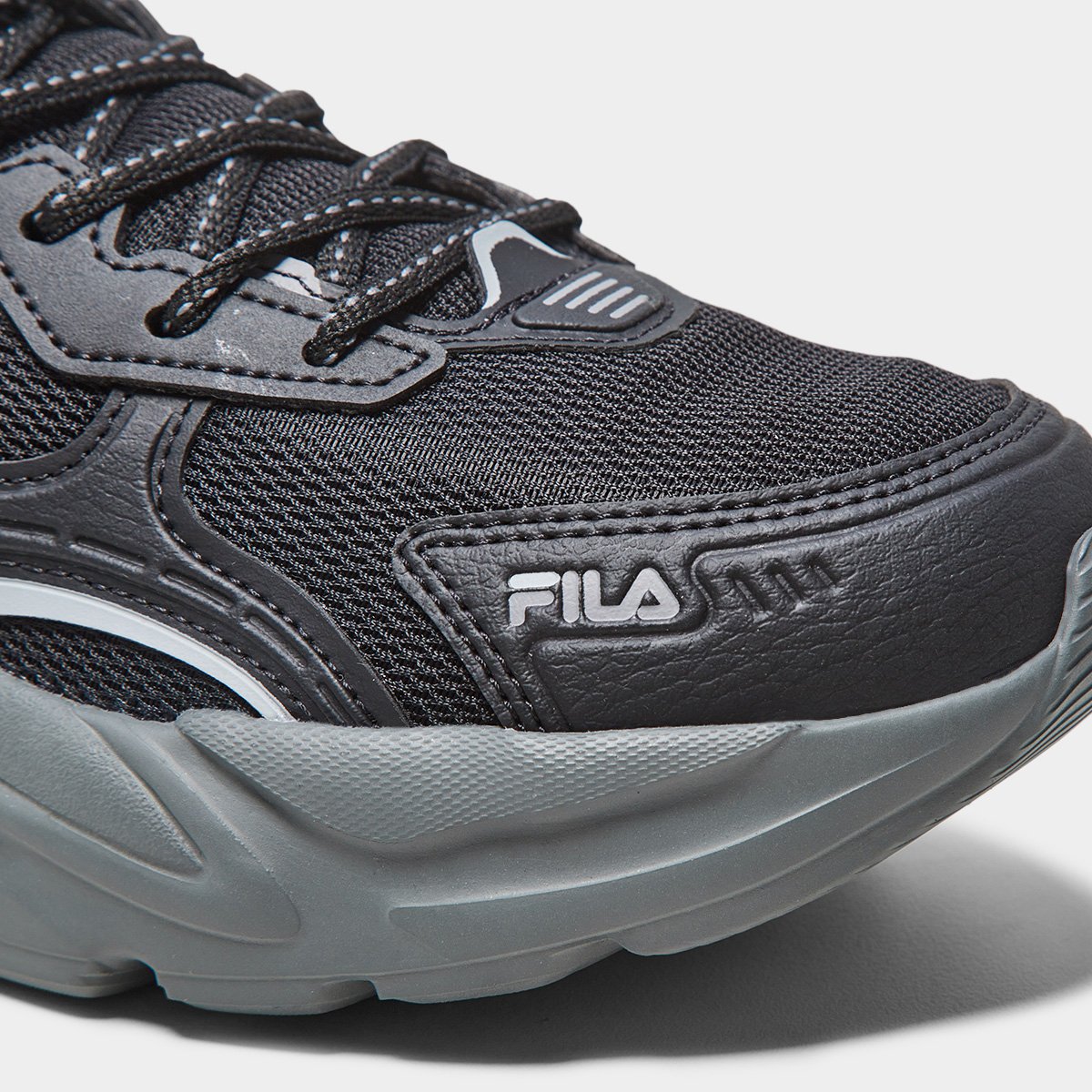 Tênis Fila Street Fit 2 Masculino Preto+Cinza - 39