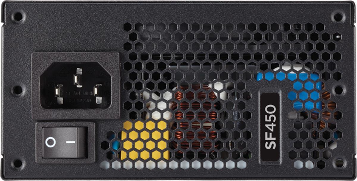 Miniatura Fonte Sfx 450W - Sf450 Full Modular - 80 Plus Gold - Sem Ca Atx - 80 plus - Sem cabo - Fonte de alimentação - Corsair - 450w - Modular - 110/220v