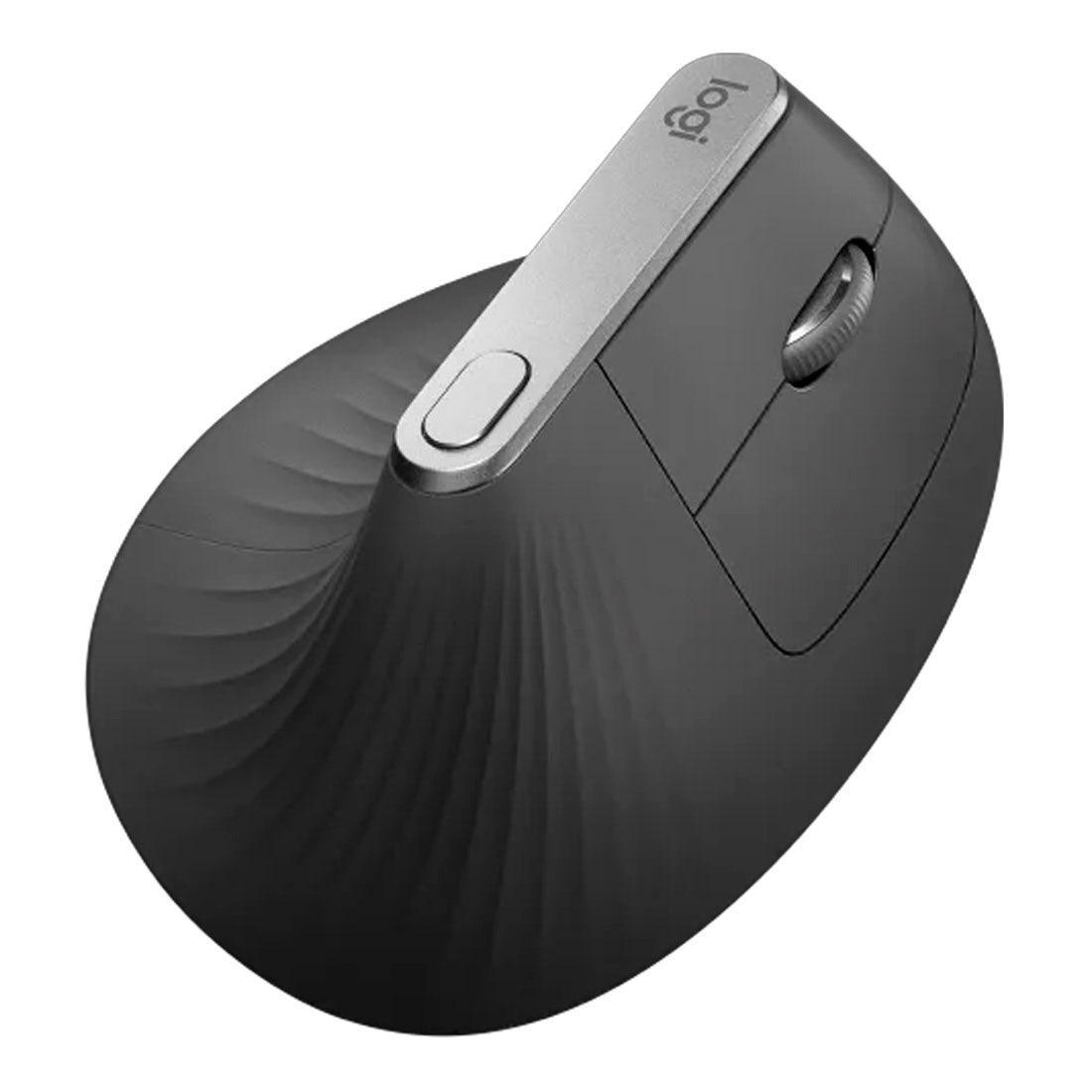 Miniatura Mouse Logitech Mx Vertical Grafite Sem Fio - 910-005449