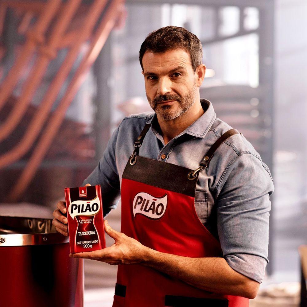 Miniatura Café Pilão Torrado E Moído Tradicional 5 Pacotes De 500G