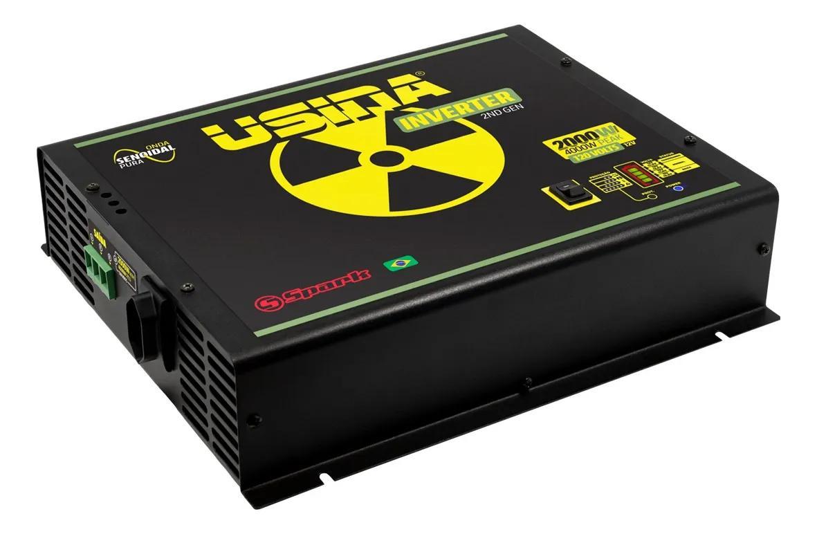 Miniatura Inversor Tensão Senoidal Usina Inverter 2000W 4000W 12V 120V