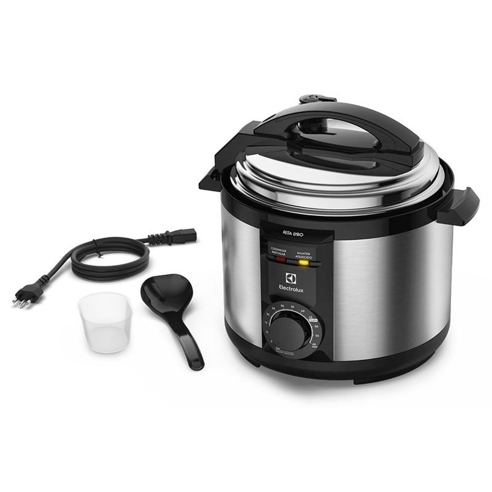 Miniatura Panela de Pressão Elétrica Electrolux PCE20 Inox, 5 Litros 220 Volts