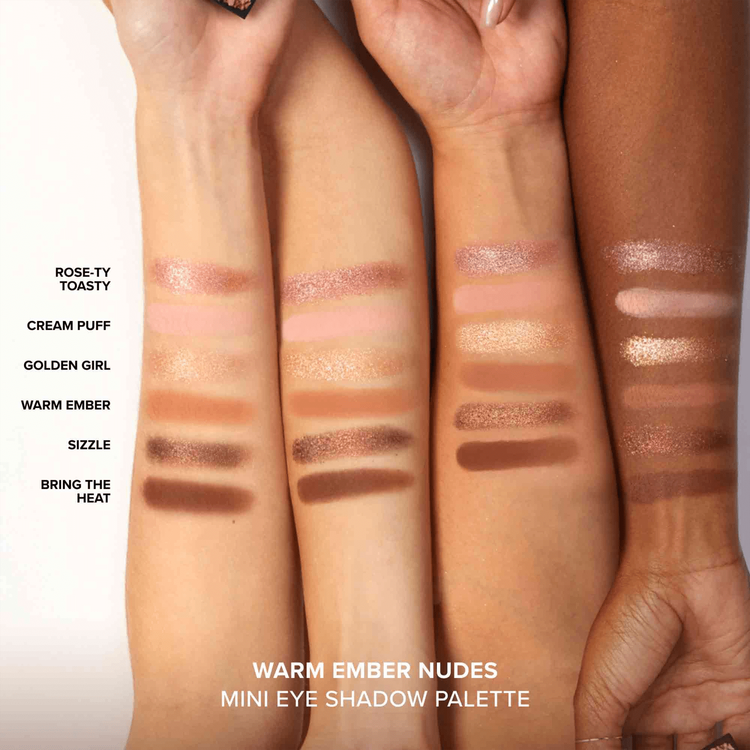 Miniatura Too Faced Born This Way Warm Ember Nudes - Paleta de Sombras Mini 5,7g