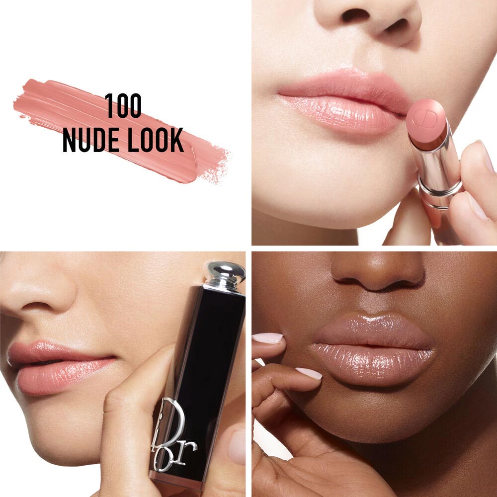 Miniatura Batom Dior Addict Lipstick 100 Nude Look