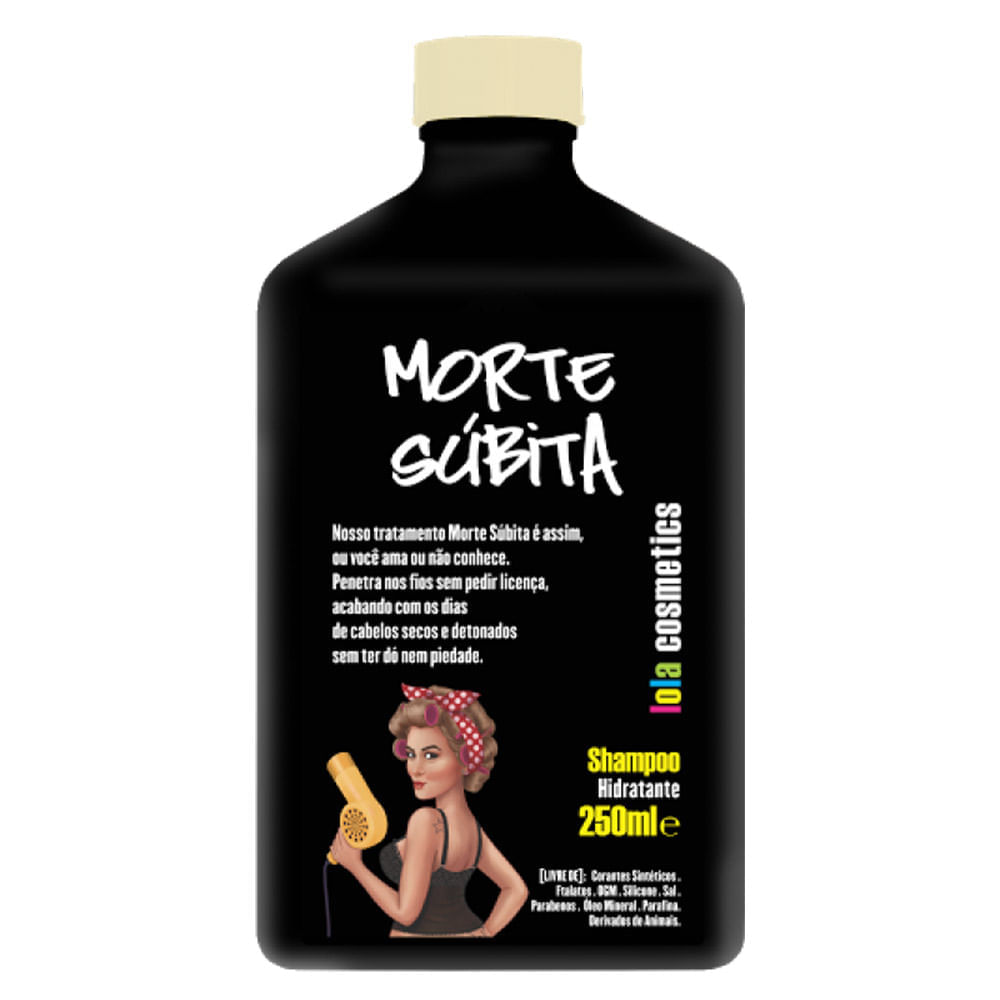 Miniatura Kit Shampoo + Condicionador + Máscara Capilar Lola Cosmetics Morte Súbita Kit