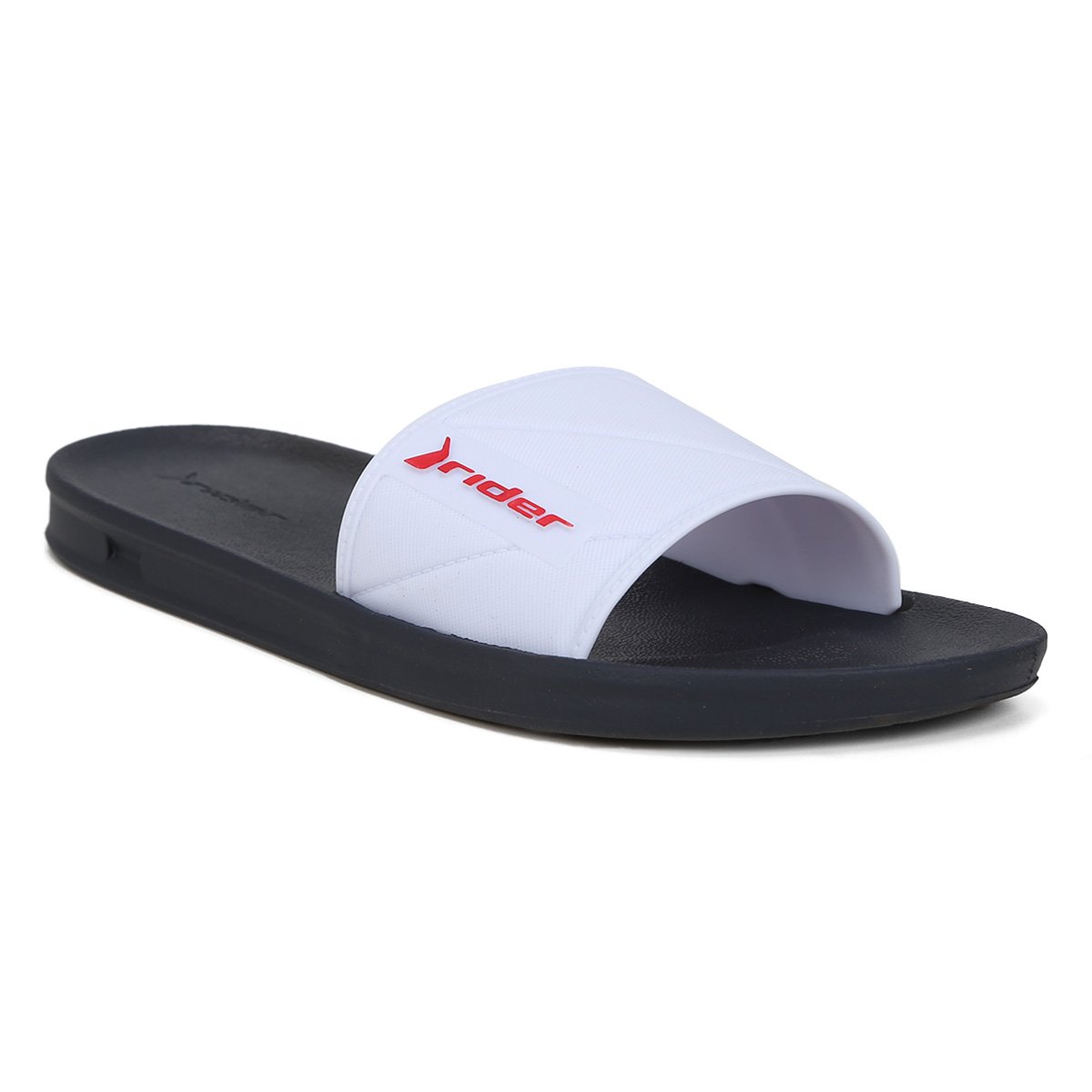 Miniatura Chinelo Slide Rider Street Ad Masculino Azul+Branco - 37/38