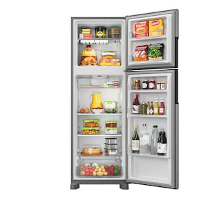 Miniatura Geladeira Consul CRM44MK Duplex Inverter 377L Frost Free Inox 110V