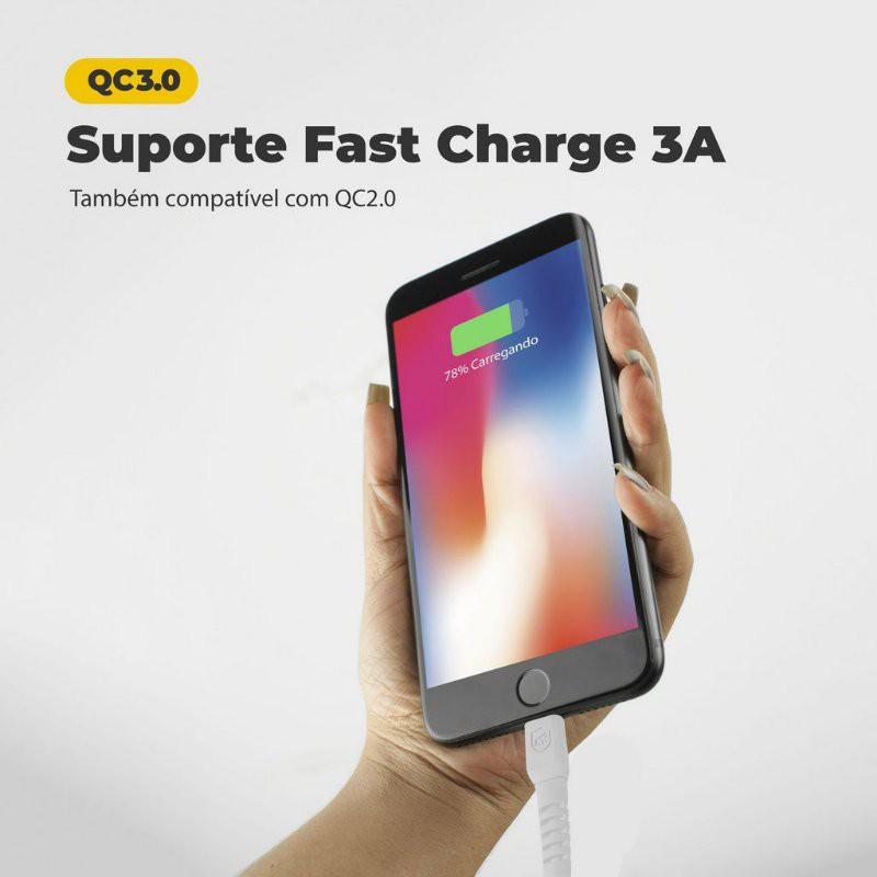 Miniatura Carregador Xiaomi original + Cabo Tipo C - Gshield