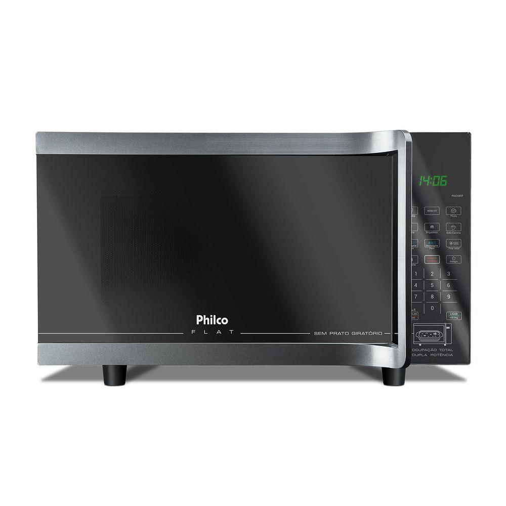 Miniatura Micro-ondas Philco PMO28TF Flat Sem Prato Giratório 28L 1400W 110V