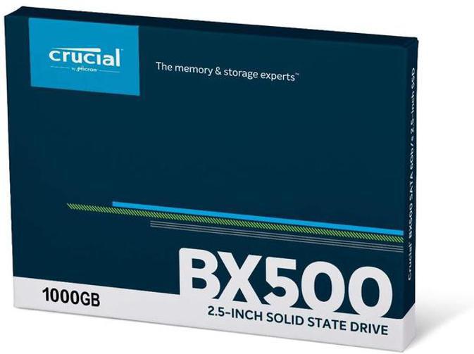 Miniatura Hd Ssd Crucial Bx500 1Tb Leitura 540 Mb/S Sata 6 Gb/S 2,5'''