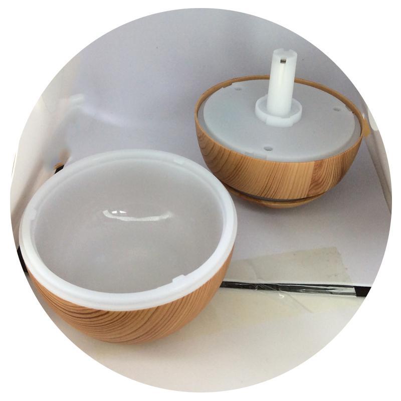 Miniatura Mini Umidificador De Ar Difusor Ultrassônico Led 7 Cores Usb