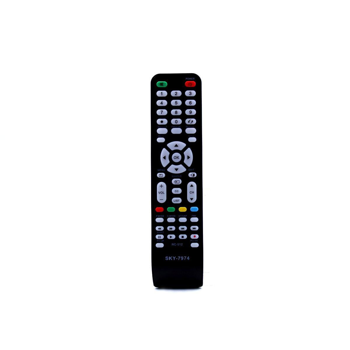 Miniatura Controle Remoto P Tv Cce Lcd Rc 512 516 517