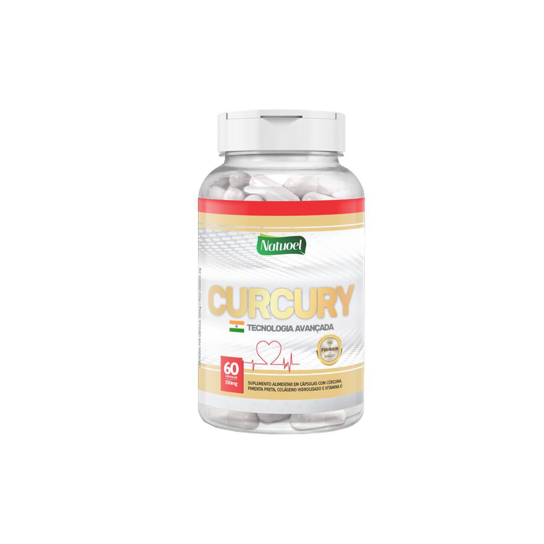 Miniatura Curcury 60 Cápsulas Cúrcuma + Fórmula Completa