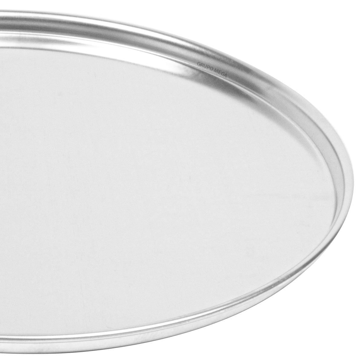 Miniatura 2 Formas De Pizza Redonda Alumínio 35Cm Reforçada Assadeira