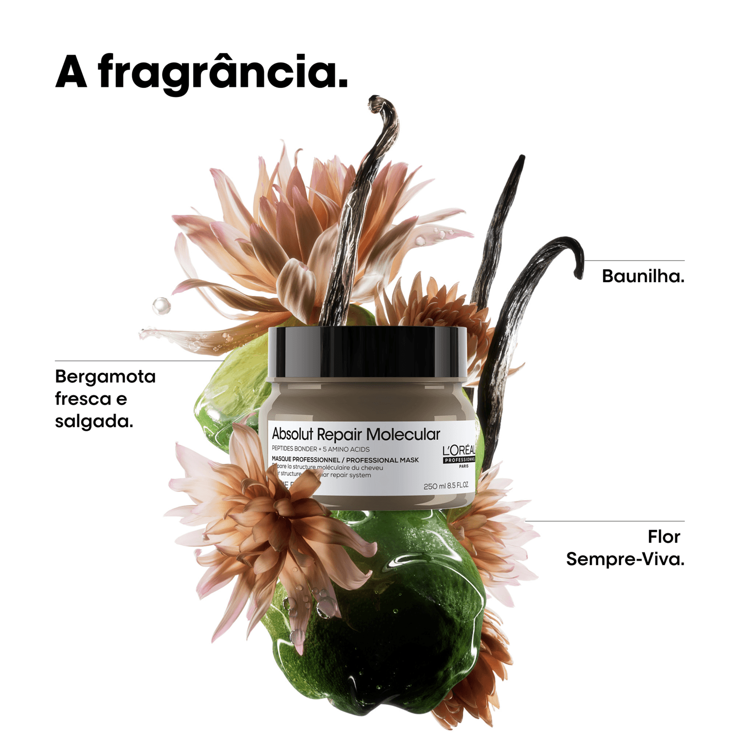 L'Oréal Professionnel Absolut Repair Molecular - Máscara Capilar 500ml