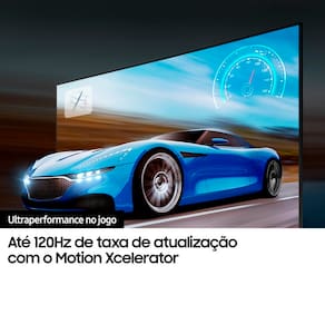 Miniatura Smart TV 75" QLED 4K Samsung QN75Q70DAGXZD com Pontos Quânticos, Upscaling, Gaming Hub, Design AirSlim, Alexa built in e Painel até 120Hz