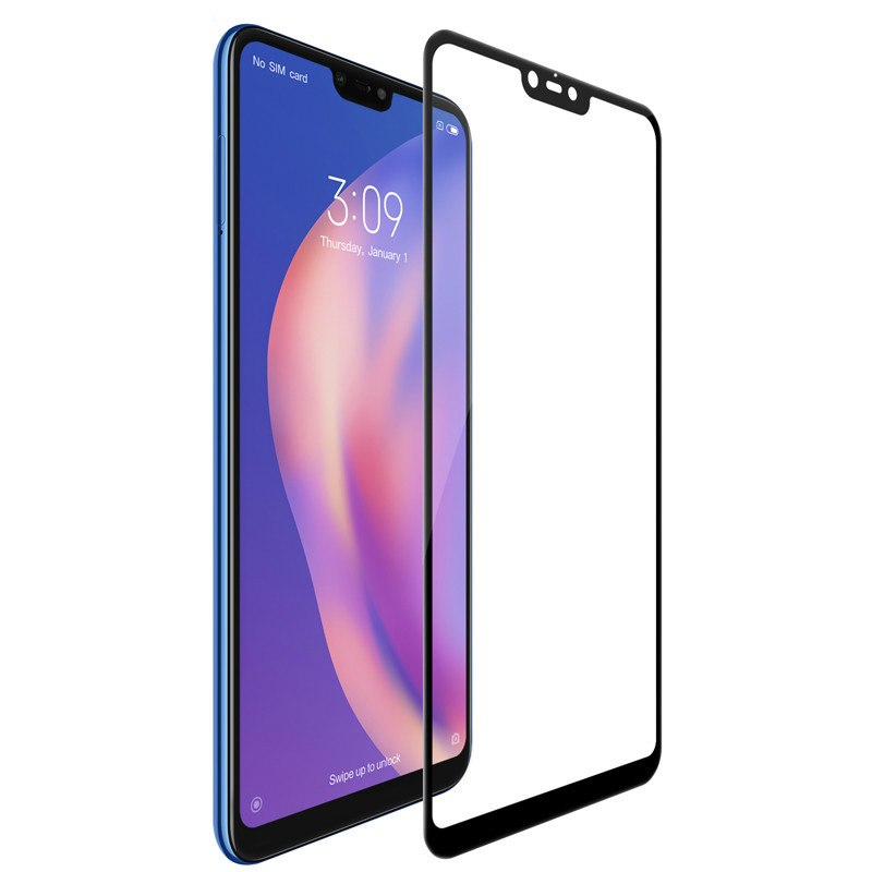 Miniatura Película De Vidro 6d Full Cover Xiaomi Mi 8 Lite