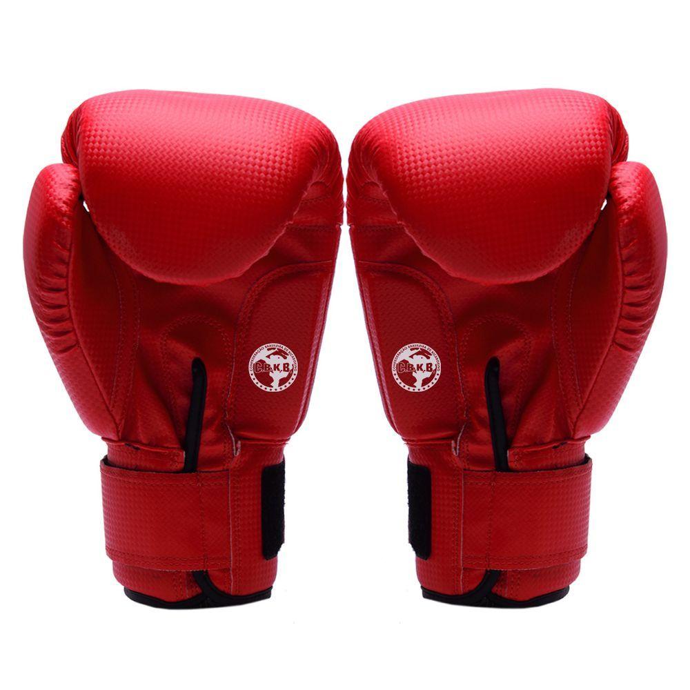 Miniatura Luva Mks Prospect Homologada Cbkb Cor Vermelho 10 Oz