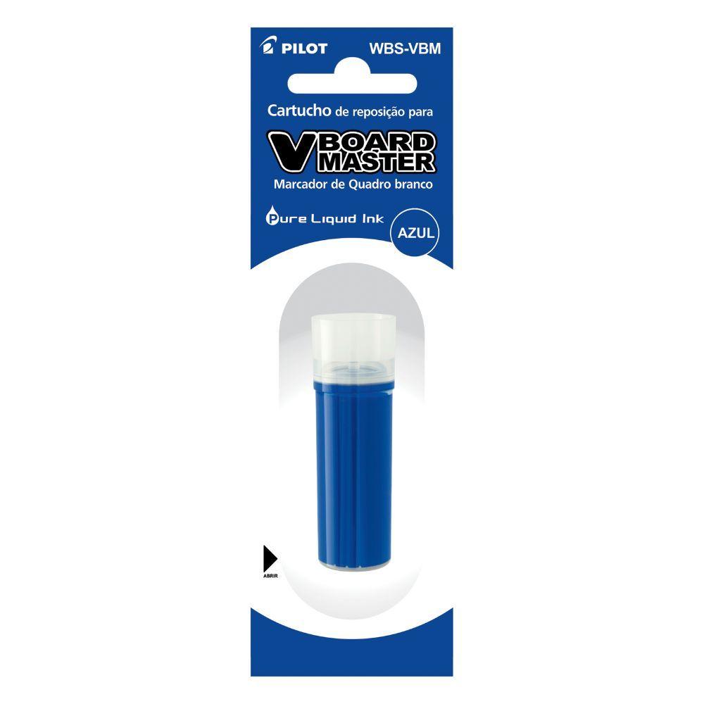 Miniatura Refil Para Marcador V-board Master (quadro Branco) Azul