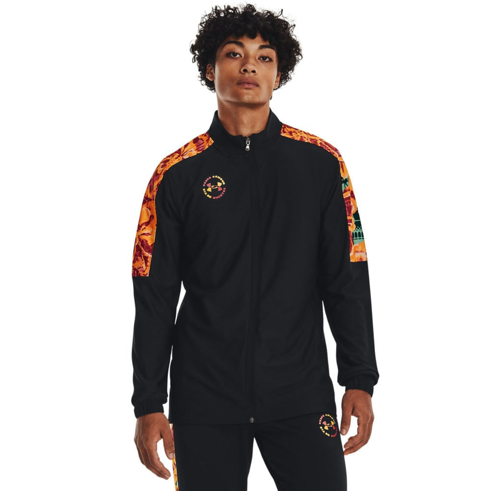 Miniatura Jaqueta de Treino Masculina Under Armour Day Of The Dead Preto - 2GG