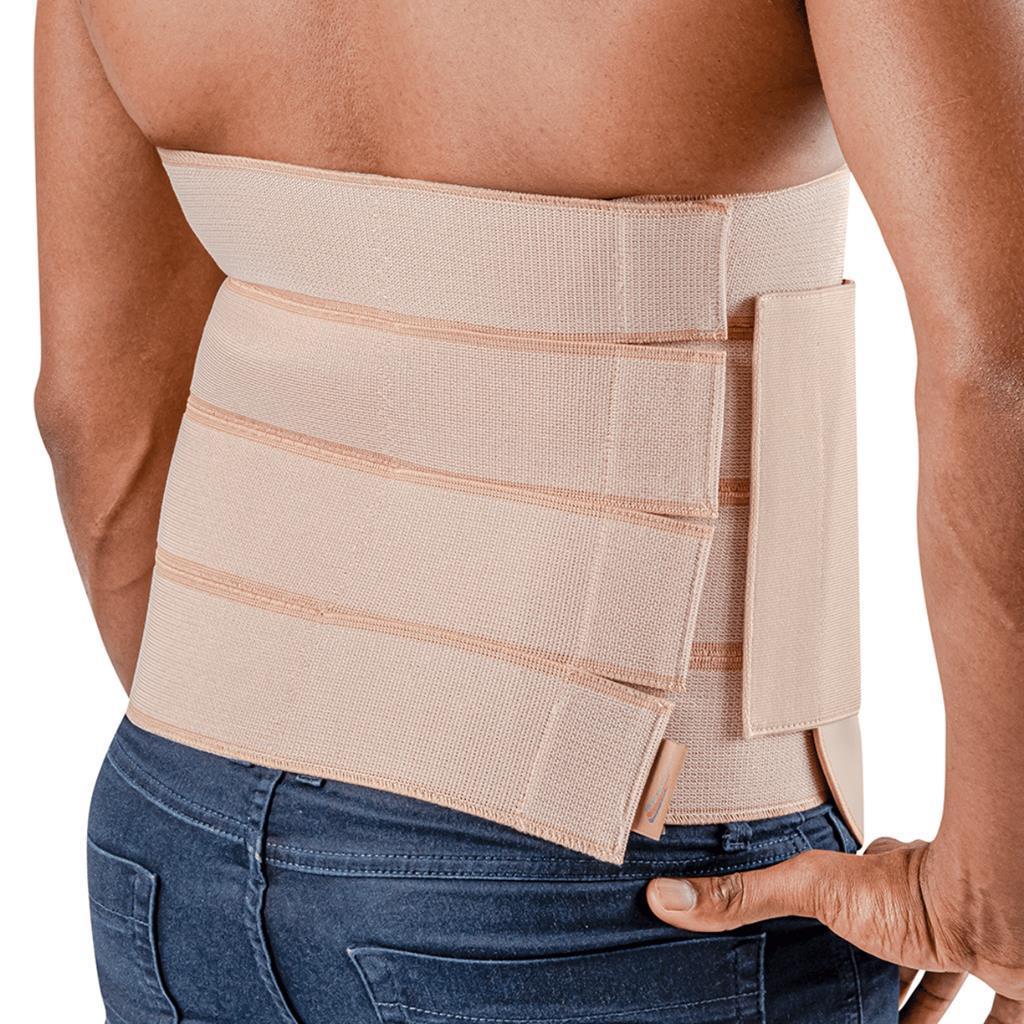 Faixa Abdominal Cinta Bolsa De Colostomia 3 Painéis Xgg