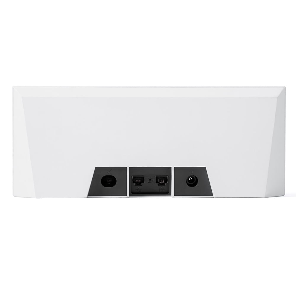 Miniatura Antena Starlink Internet via Satélite Standard Kit V4 Branco - Bivolt