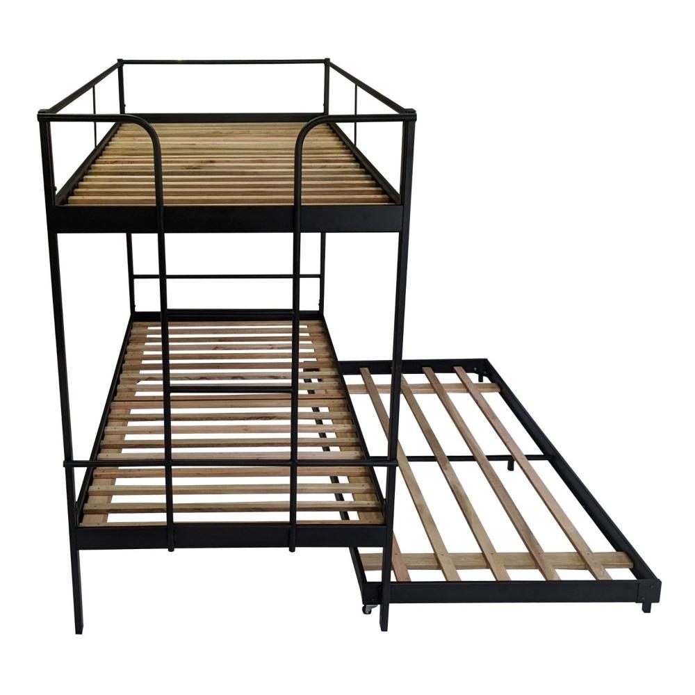 Cama Treliche Completa Casa Preto Fosco
