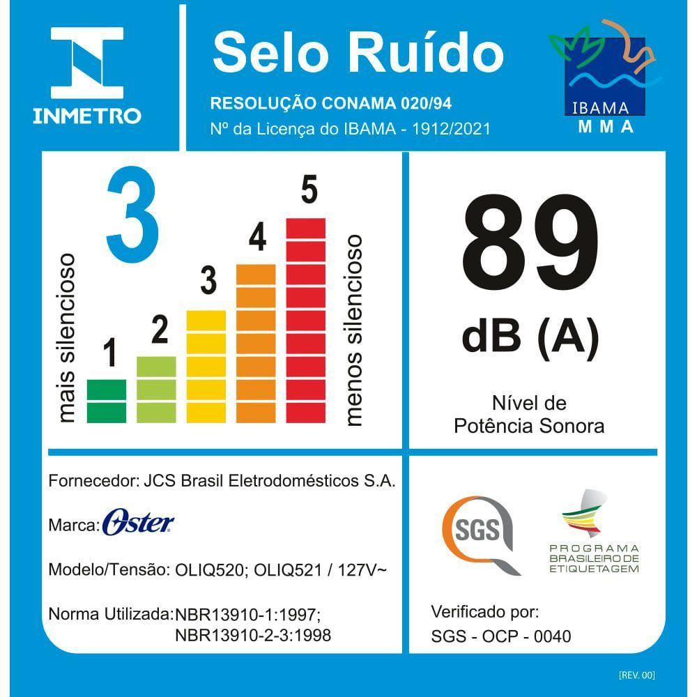 Liquidificador Oster Power Preto 2,2L 110V