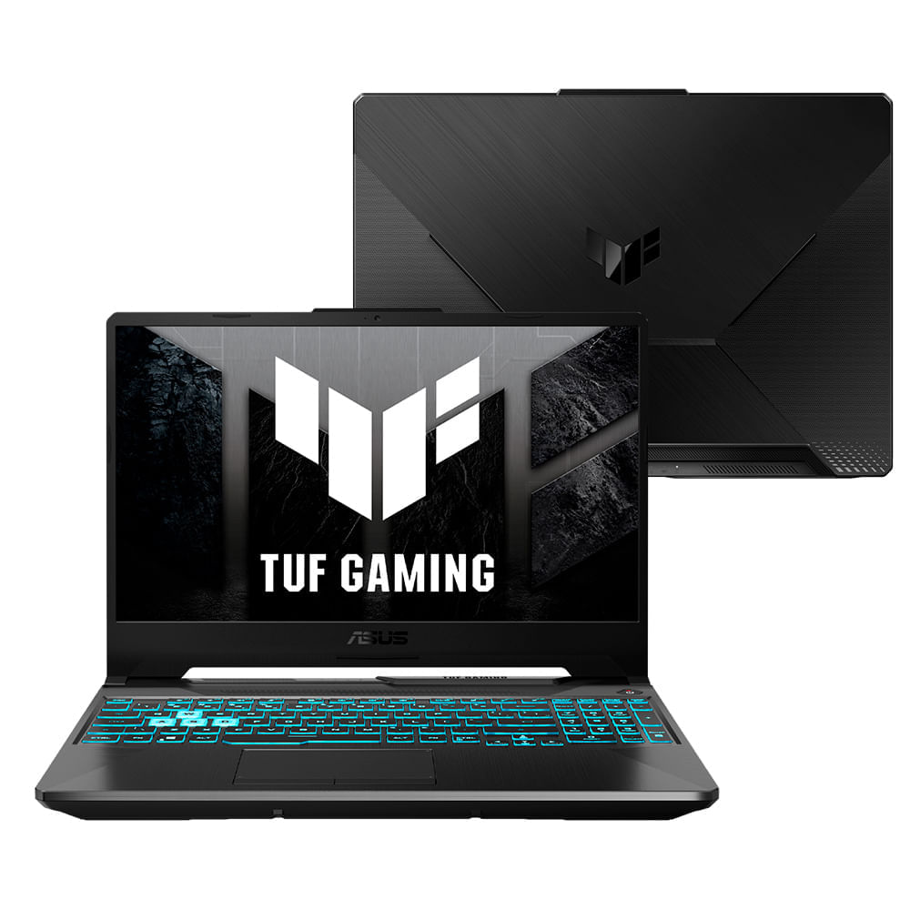 Miniatura Notebook Asus, AMD Ryzen 7 7435HS, 16GB, 512GB SSD, Tela de 15,6", NVIDIA GeForce RTX, Graphite Black - FA506NFR Bivolt