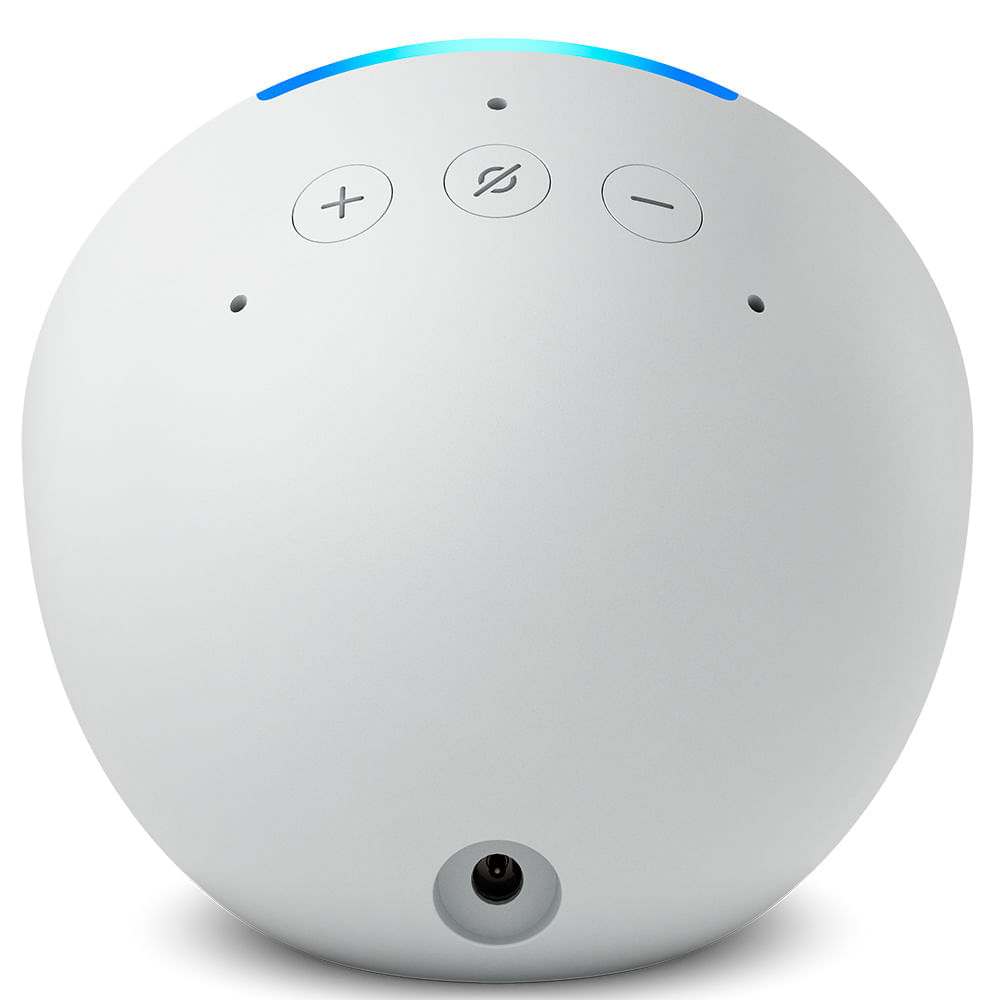 Echo Pop - Smart speaker compacto com som envolvente e Alexa Bivolt