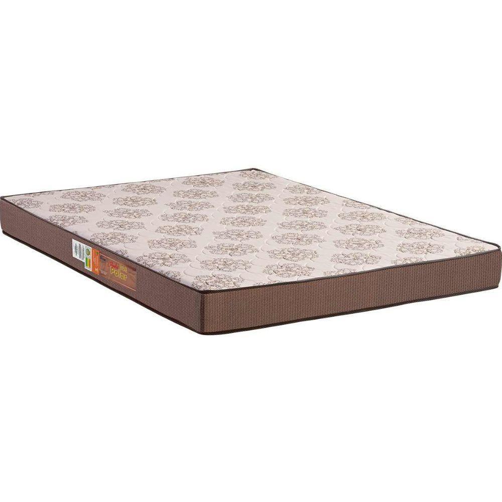 Miniatura Colchão Casal Espuma D28 Pérola Polar 138x188x14 Cm