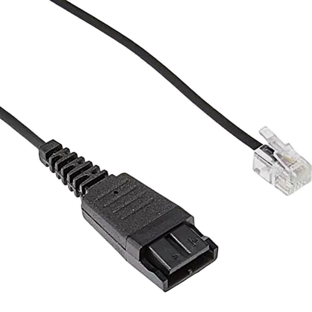 Miniatura Cabo Adaptador Headset Gn1200 Coil 88011-99 Jabra