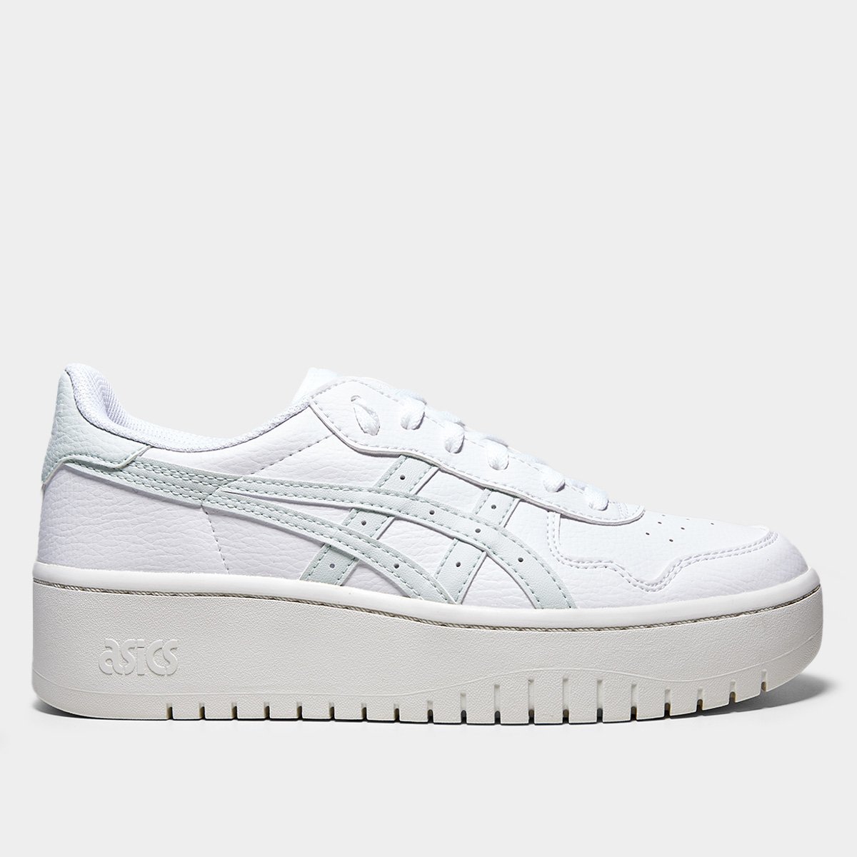 Miniatura Tênis Asics Japan S PF Feminino Branco+Verde - 34