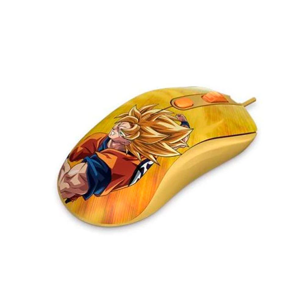 Miniatura Mouse Gamer Akko Dragon Ball Super Saiyajin Gold Ag325 Usb