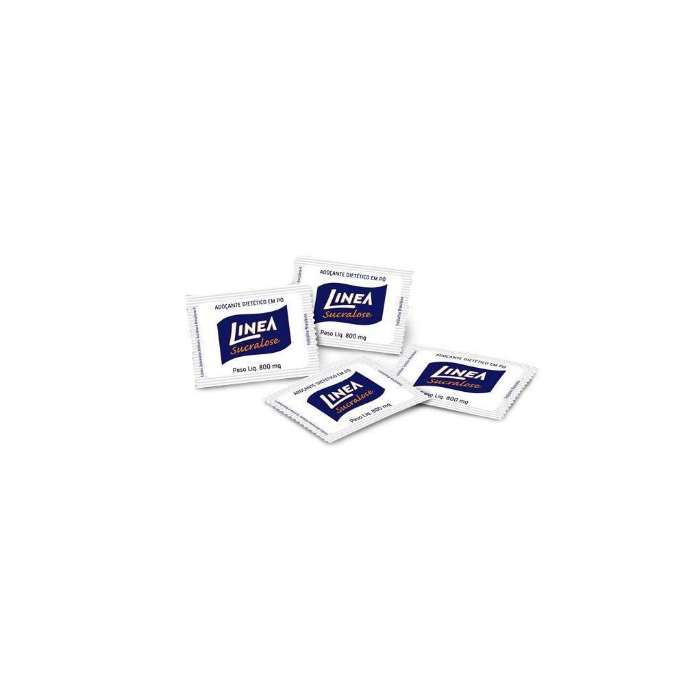 Miniatura Adoçante Linea Sucralose Em Pó Sem Glúten 50 Kit 5Un