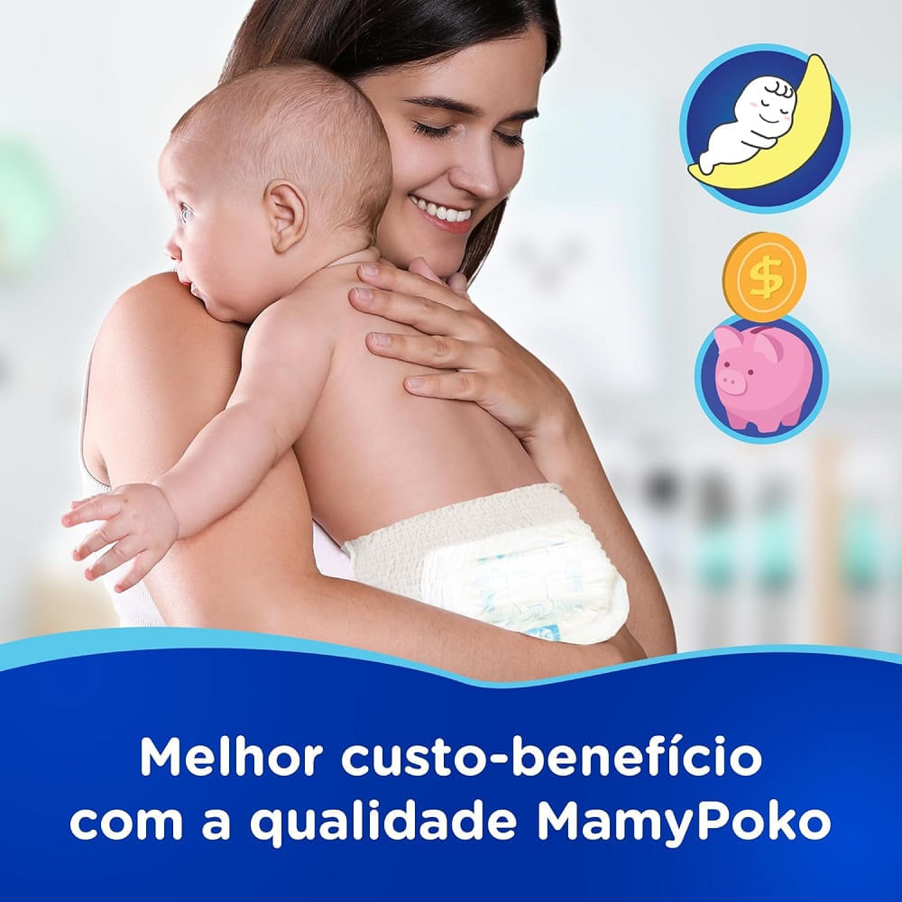 Miniatura Fralda Descartável Mamypoko Calça Superproteção G 28 Unidades