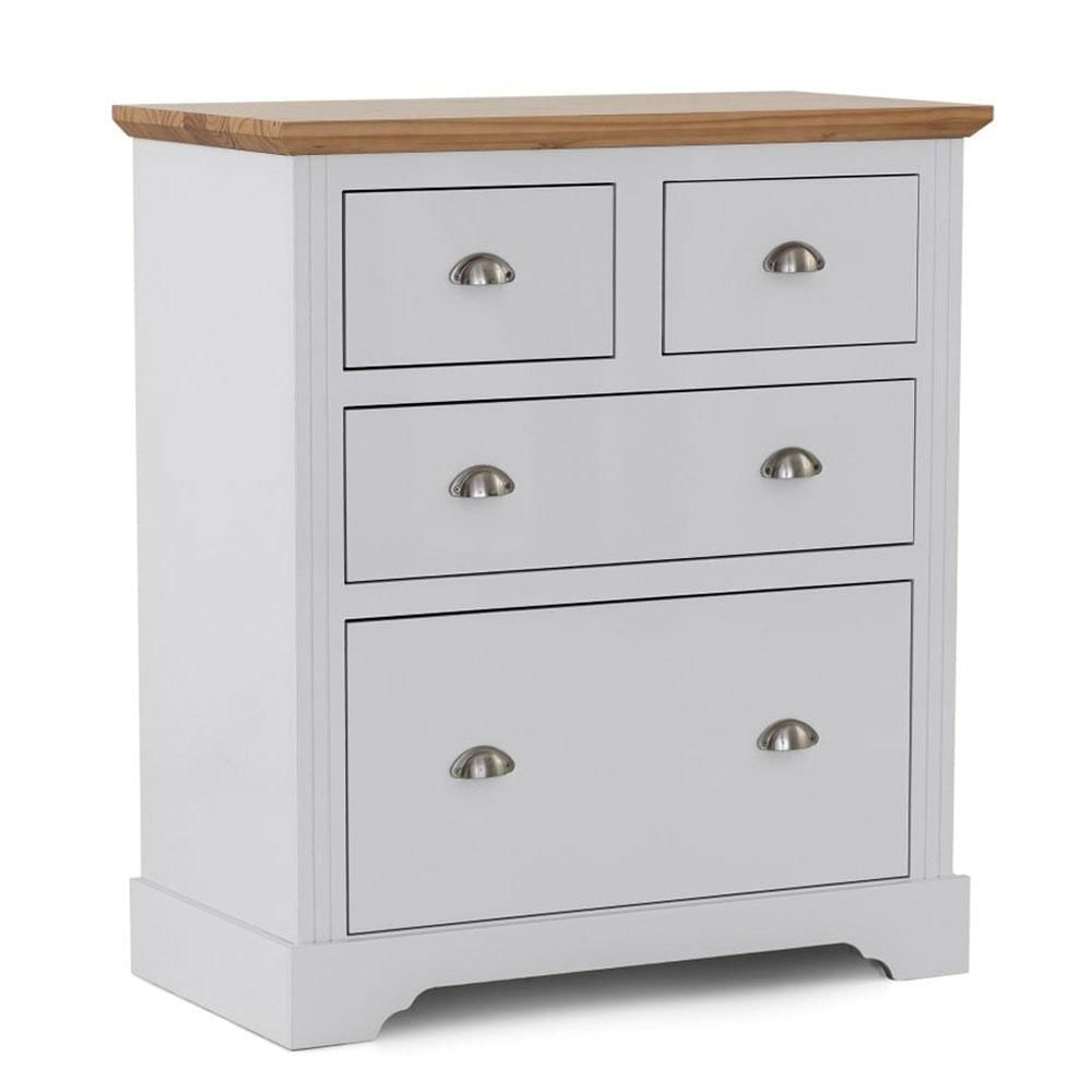 Cômoda Édez Kopenhagen, 4 Gavetas, Off White