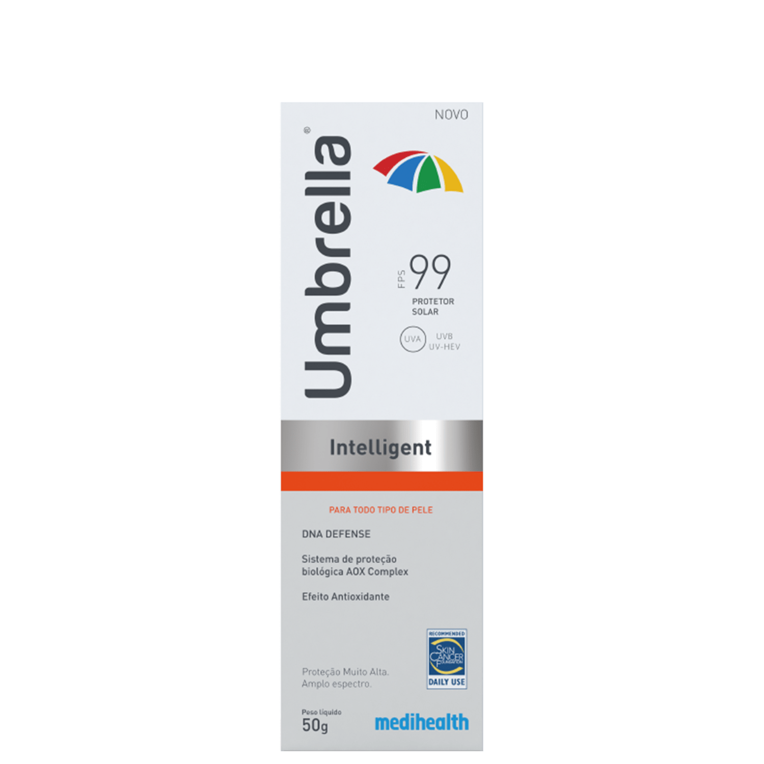 Miniatura Umbrella Intelligent FPS 99 - Protetor Solar Facial 50g